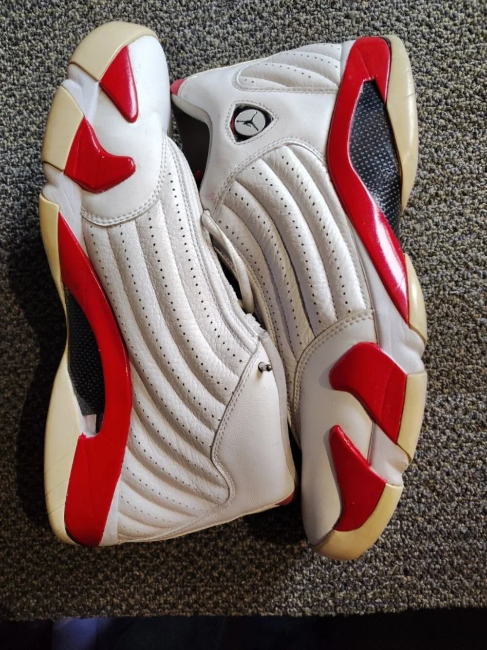 Size 12 - Air Jordan 14 Retro 2012 Candy, Cane Box Not Included
